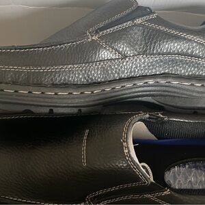 Dr. Scholl's Black Leather Loafers